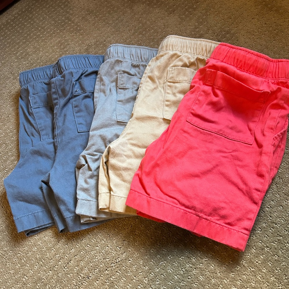 Lot of boys jcrew dock shorts size 8